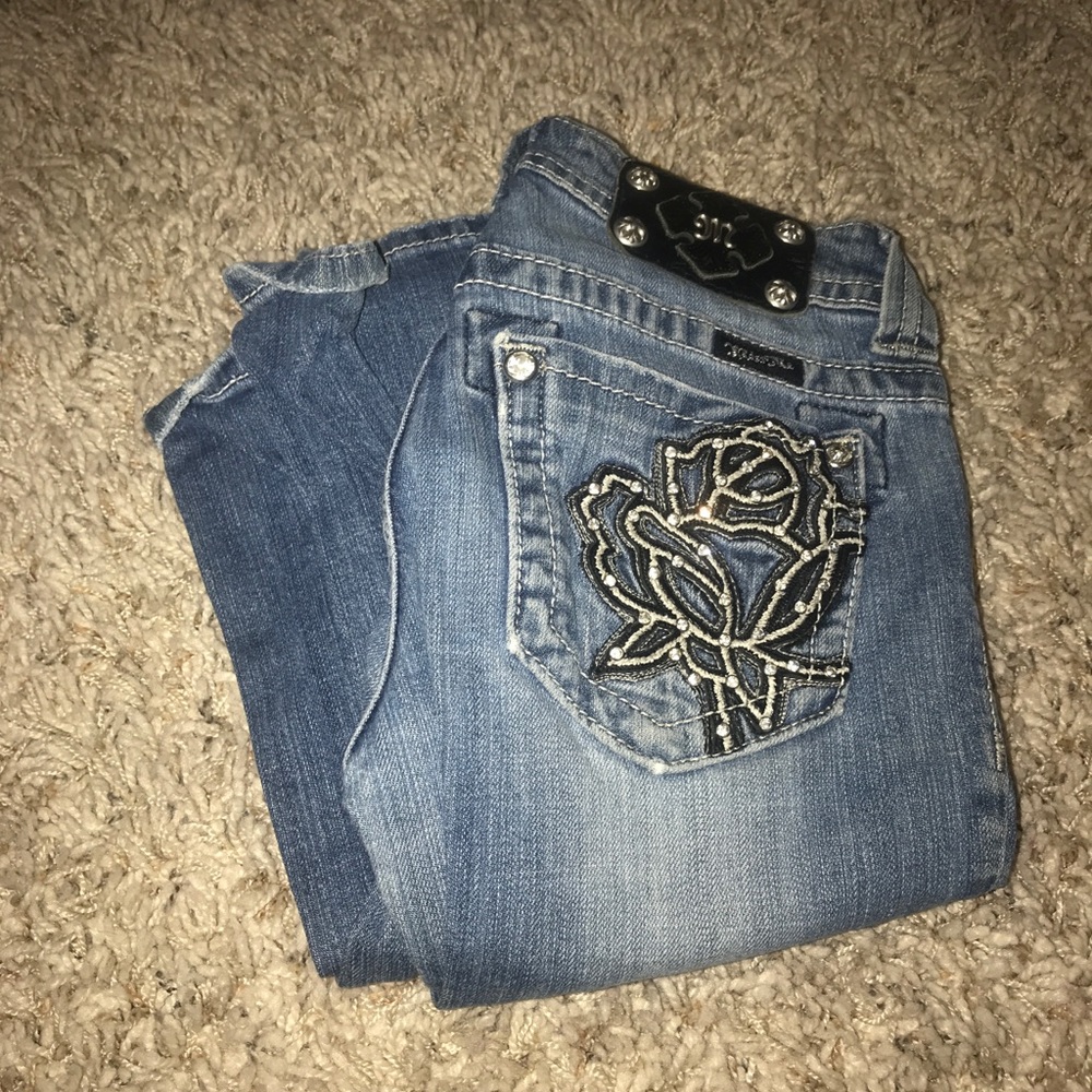 Rose Miss Me Jeans